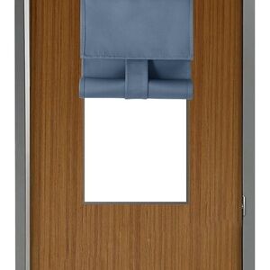 Blue Door Window Cover